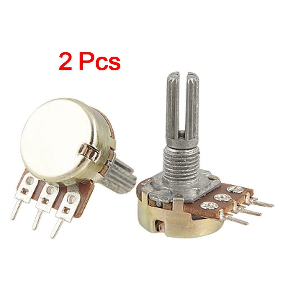 2 Pezzi WH148-K2-4 Potenziometro rotativo 10K angolo di rotazione totale  300 gradi - KitResistors